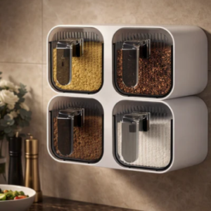 2 Grid Wall Mounted Kitchen Grain